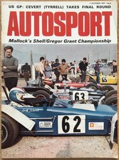 AUTOSPORT Magazine 7 OCT 1971  JENSON  Rover  SILVERSTONE  Oulton Park