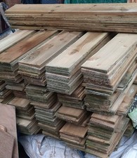 10 x Feather Edge Boards 900mm x 25mm - 13mm to 6mm  200 available Tanalised