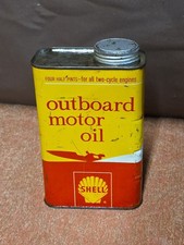 Vintage Shell Outboard Motor