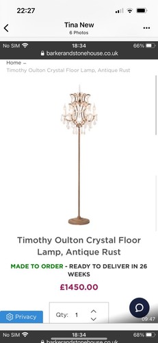 Timothy oulton floor lamp - timothy,