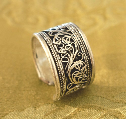 Traditional wide ring for - ring,