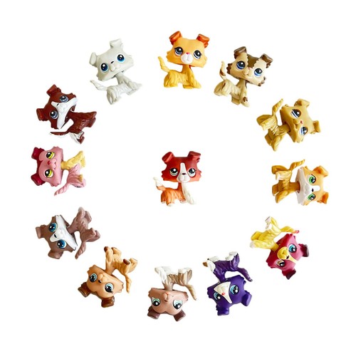 5pcs littlest pet shop toys - littlest,