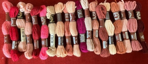 Dmc tapestry wool lots - 8m,