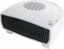 Dimplex 3kW Upright Flat Electric Fan Heater With Cool Air Blow White DXFF30TSN