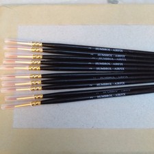 New 10x Humbrol paint brushes