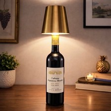 led wine bottle lamp
