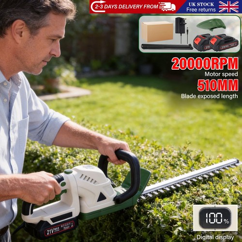 Electric cordless hedge - cordless,
