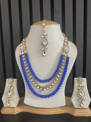 Blue gold indian bollywood - blue,