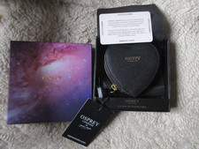 Osprey Heart Coin Purse, Black