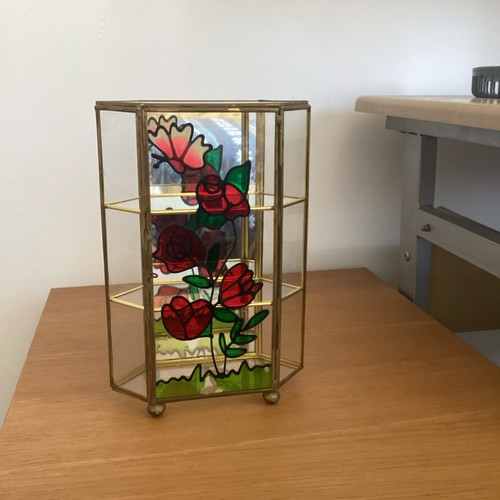 Brass glass mirrored - glass,