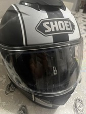 SHOEi Motorcycle Helmet and Storm Guard gloves(used) please check the pics 