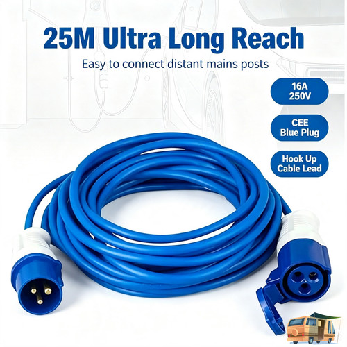 25m hook cable 16a - up,