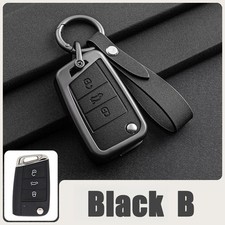 Zinc Alloy Leather Car Key