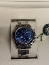 Rolex Daytona White Gold Blue