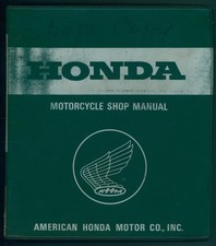 Honda CB350F Manual (1972-on)