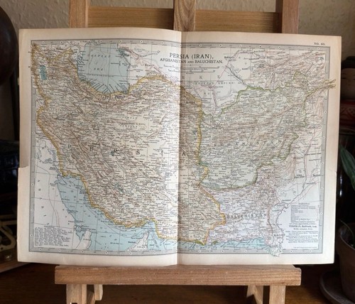 Bartholomew 1903 persia iran - 1903,