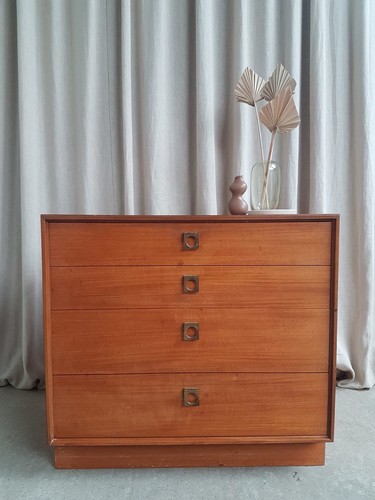 Vtg mid century plan chest - century,