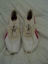 Reebok EasyTone Smoothfit Sneakers Women's Size UK 8 White/Red