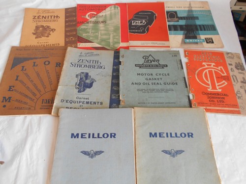 Vintage 1950s parts catalogue - vintage,