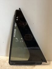 Honda Accord Quarter Glass Window Rear Left Door Genuine 2.2 I-Dtec 2009 Year