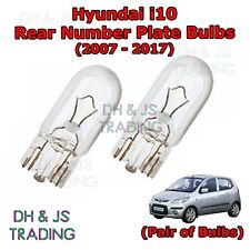 For Hyundai i10 Rear Number Plate Bulbs Reg Plate Bulb Light Lights (07-17)