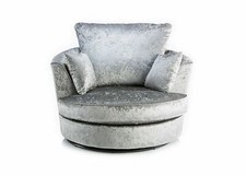 Crushed Velvet Sofa Armchair