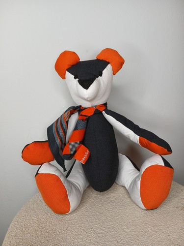 Handmade memory bear made from - bear,