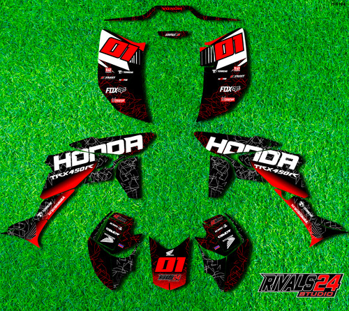 Honda trx 450r - honda, graphics