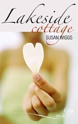 Lakeside cottage silhouette - lakeside, (silhouette