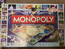 Monopoly Disney Classics Edition Board Game with 6 Exclusive Playing Tokens