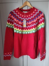 BODEN wool Fairisle Christmas