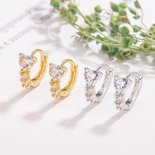 925 Sterling Silver CZ Crystal