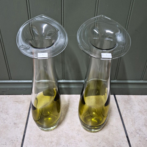 Pair 35cm vintage - pair, green