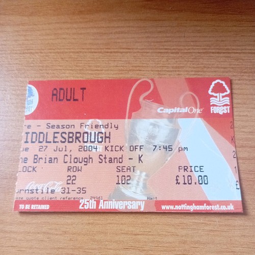 Ticket 2004 2005 7 - ticket, 2004/2005