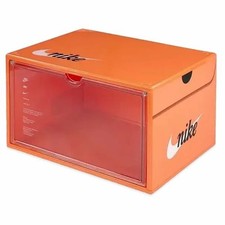 Nike Orange Plastic Shoe Box