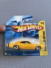 2008 Hot Wheels #005/172-‘69 Dodge Coronet Super Bee-2008 First Ed 05/40-Yellow