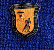 Speedway badge Steve McDermott