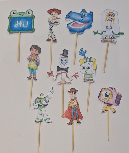 Toy story cupcake toppers - 12,