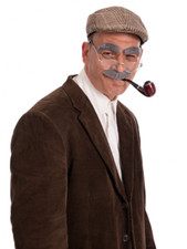 OLD MAN LOOK SET FLAT CAP