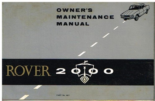 Rover 2000sc 2000tc 2000 - p6,