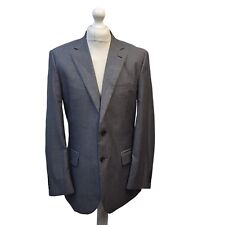 Jeff Banks Grey Wool Full Suit Jacket (40) & Trousers (34) UK Men's J975