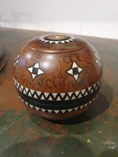 Vintage ball shaped Box
