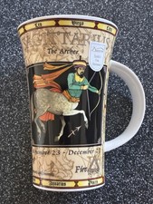 Dunoon Zodiac Sagittarius The Archer Jack Dadd Fine Stoneware Mug Scotland 