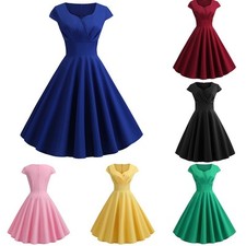 Pink Vintage Style Party Dress