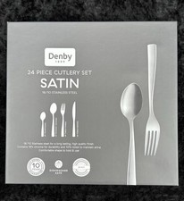 24 Piece Cutlery Set Satin