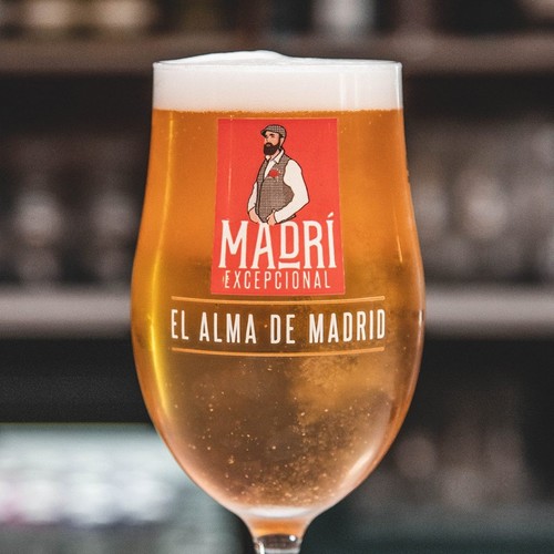 Madri excepcional half - half, pint