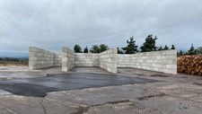 Interlocking Concrete Blocks - HGV MOT test weights - retaining wall - readymix