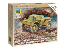 Zvezda 1/100 6229 British Armored Scout Car Dingo Mk.I