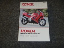 1986 1987 Clymer Honda VFR700F