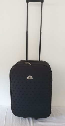 Black cabin suitcase beverly - black,